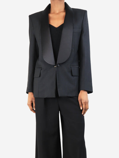 Black tuxedo blazer - size UK 4 Coats & Jackets Victoria Beckham 