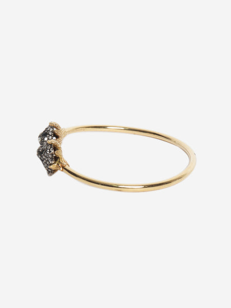 18ct Yellow gold bangle alternate image
