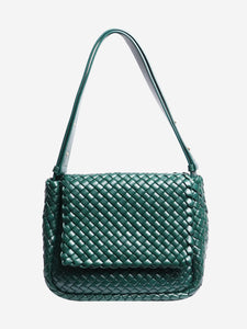 Bottega Veneta Emerald green Cobble shoulder bag