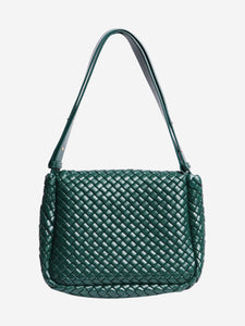 Bottega Veneta Emerald green Cobble shoulder bag