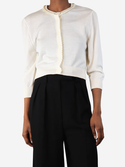 Cream button-up cardigan - size XS Knitwear Simone Rocha 