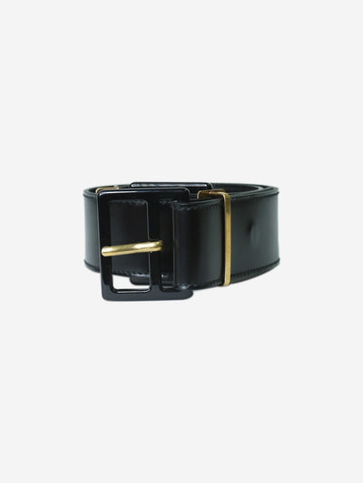 Black leather belt with metal applique - size Belts Isabel Marant 