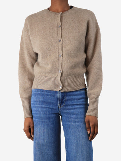Neutral cashmere cardigan - size XS Knitwear Almada Label 