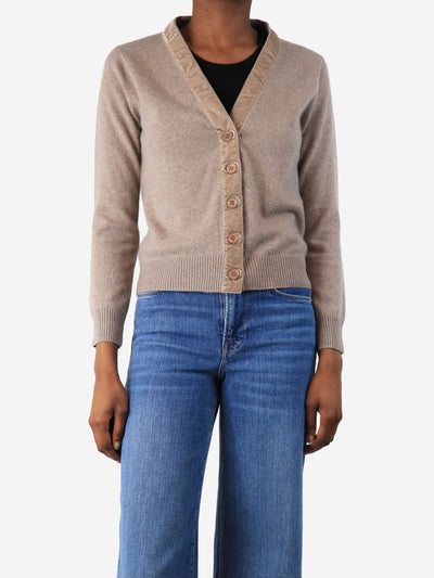 Neutral cashmere cardigan - size XS Knitwear Jumper 1234 