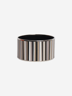 Multicolour Carioca stripe enamel bracelet Bracelets Hermes 