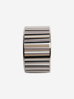 Multicolour Carioca stripe enamel bracelet Bracelets Hermes 