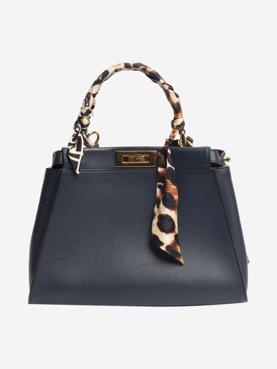 Fendi Navy Peekaboo medium bag Cross-body Bags Fendi 