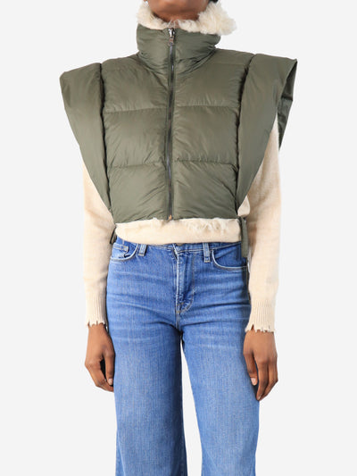 Green puffer gilet - size S Coats & Jackets Isabel Marant 