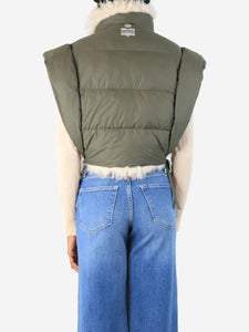 Isabel Marant Green puffer gilet - size S