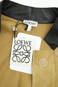 Loewe Neutral suede jacket - size UK 8