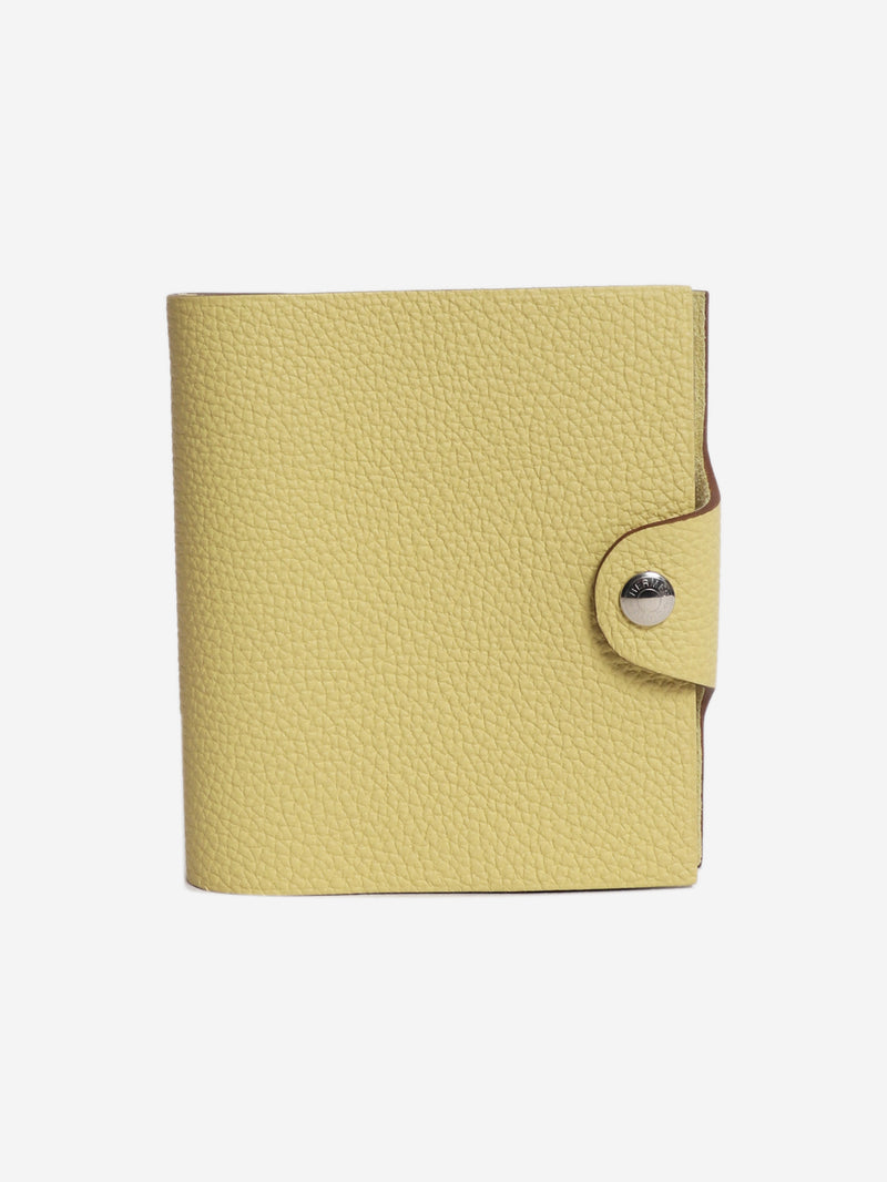 Yellow Ulysse mini notebook