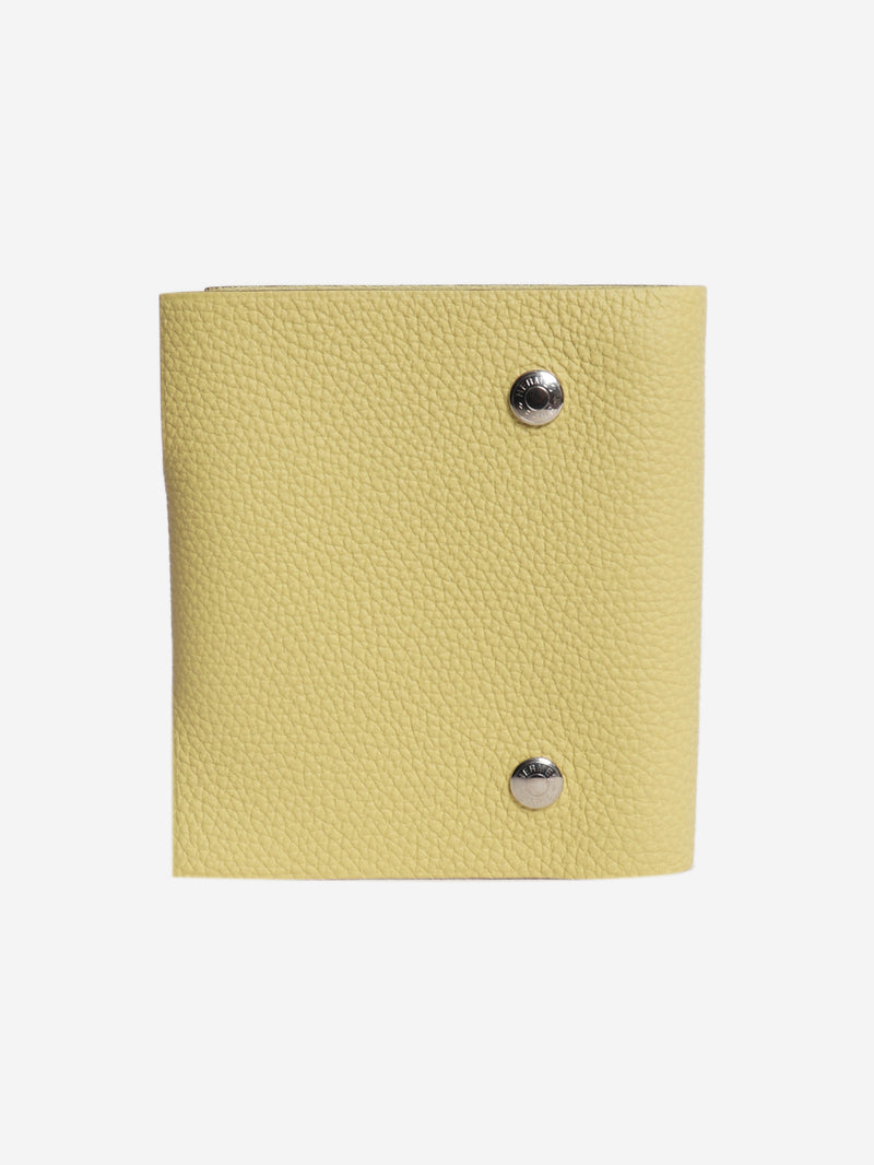 Yellow Ulysse mini notebook