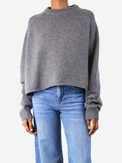 Grey cashmere jumper - size XS Knitwear Lisa Yang 
