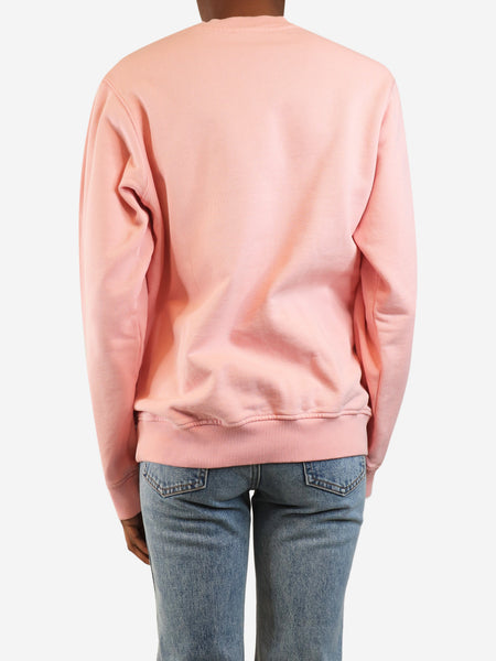 Pink embroidered sweatshirt- size XS alternate image