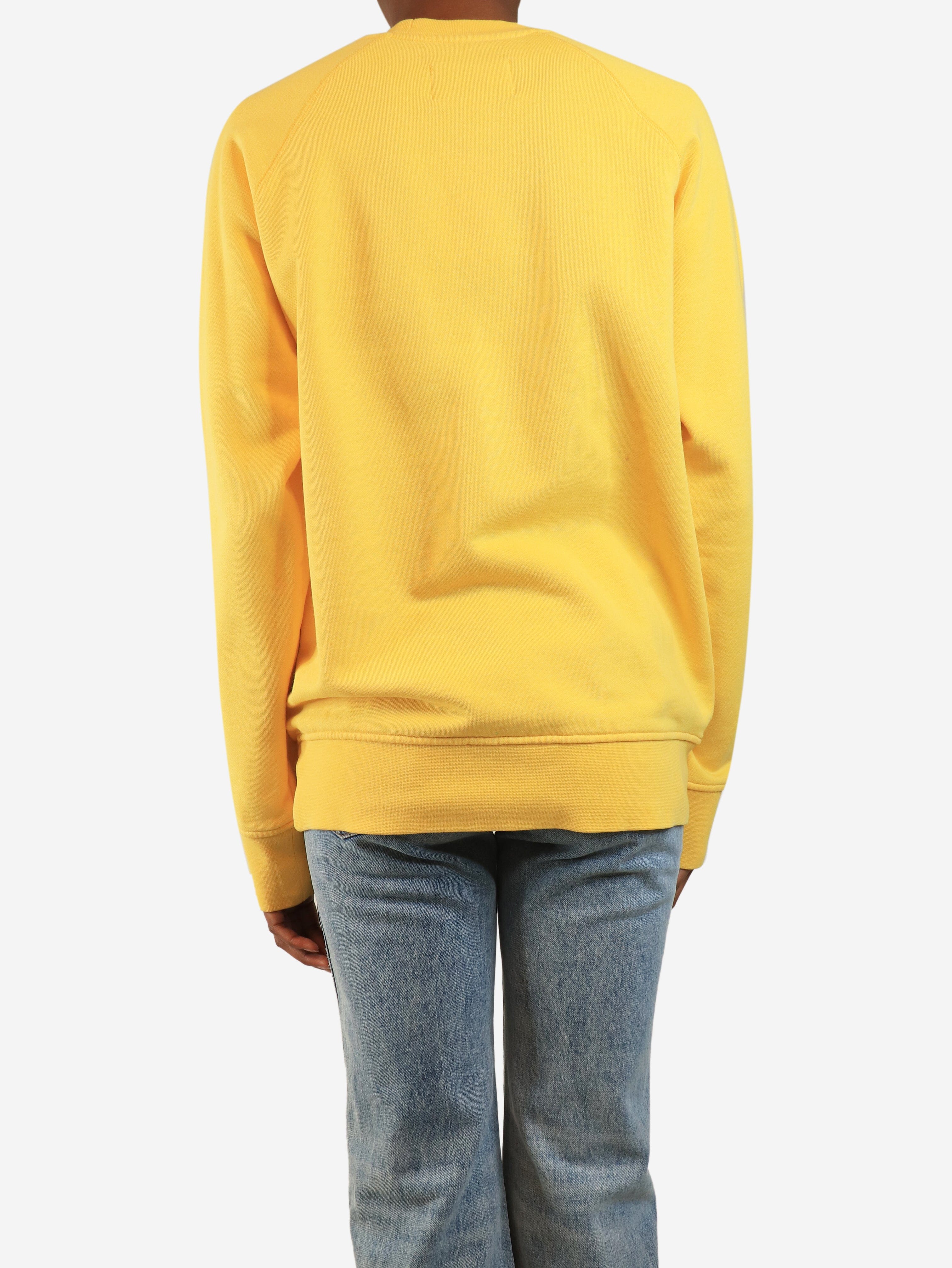 Yellow printed sweatshirt - size XS Tops Casablanca 