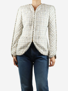 Camilla and Marc Ivory Franca tweed jacket - size UK 8