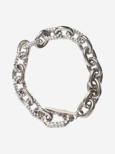 Paco Rabanne Silver XL Chain-link necklace