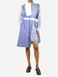 Sacai Blue and white striped shirt dress - size S