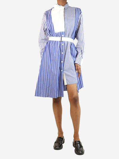 Blue and white striped shirt dress - size S Dresses Sacai 