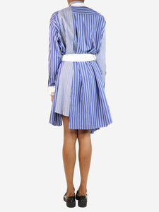 Sacai Blue and white striped shirt dress - size S