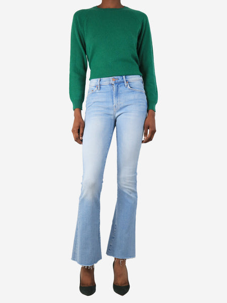 Blue bootcut jeans - size UK 6 alternate image