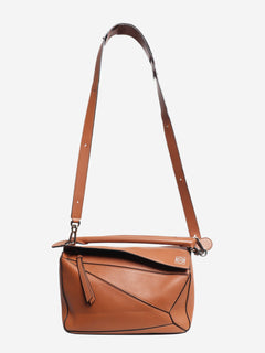 Brown medium Puzzle bag Shoulder bags Loewe 
