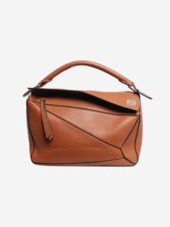 Brown medium Puzzle bag Shoulder bags Loewe 