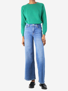 Frame Blue Le Slim Palazzo jeans - size UK 6