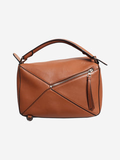 Brown medium Puzzle bag Shoulder bags Loewe 