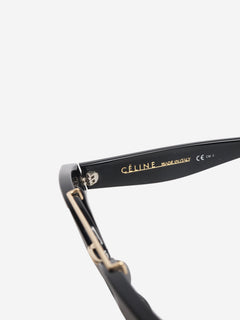 Black double-bridge sunglasses Sunglasses Celine 