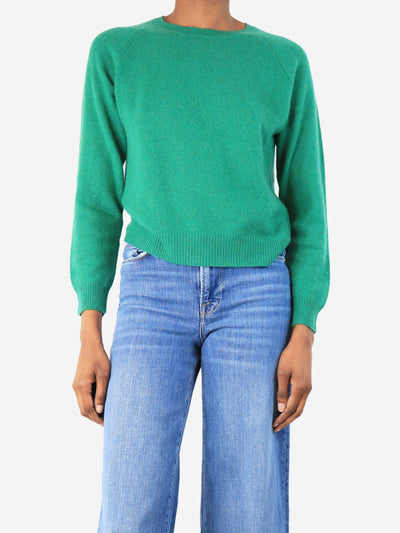 Green cashmere jumper - size XS Knitwear Jumper 1234 