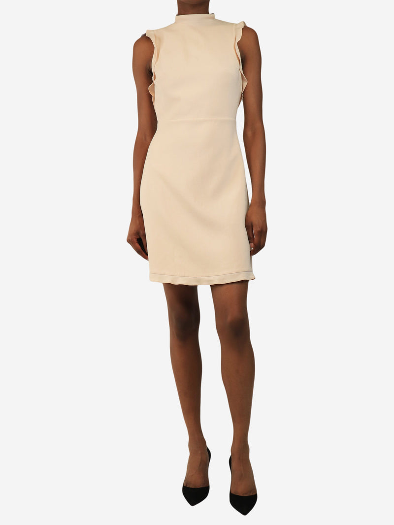 Light pink 2017 backless mini dress - size UK 6 Dresses Miu Miu 