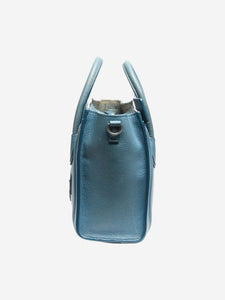 Celine Blue Nano Luggage 2way bag