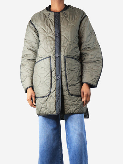 Green oversized quilted jacket - size XS Coats & Jackets Marfa Stance 
