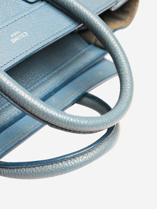 Celine Blue Nano Luggage 2way bag