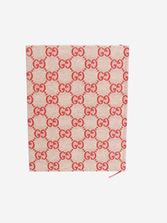 Red Guccissima A5 lined notebook