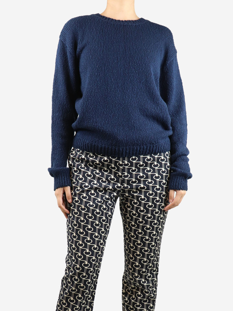 heavyweight wool blend jumper