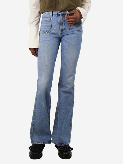 Blue flared jeans - size UK 6 Trousers Miu Miu 