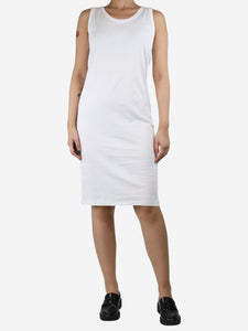 Ann Demeulemeester White sleeveless midi tank dress - size M