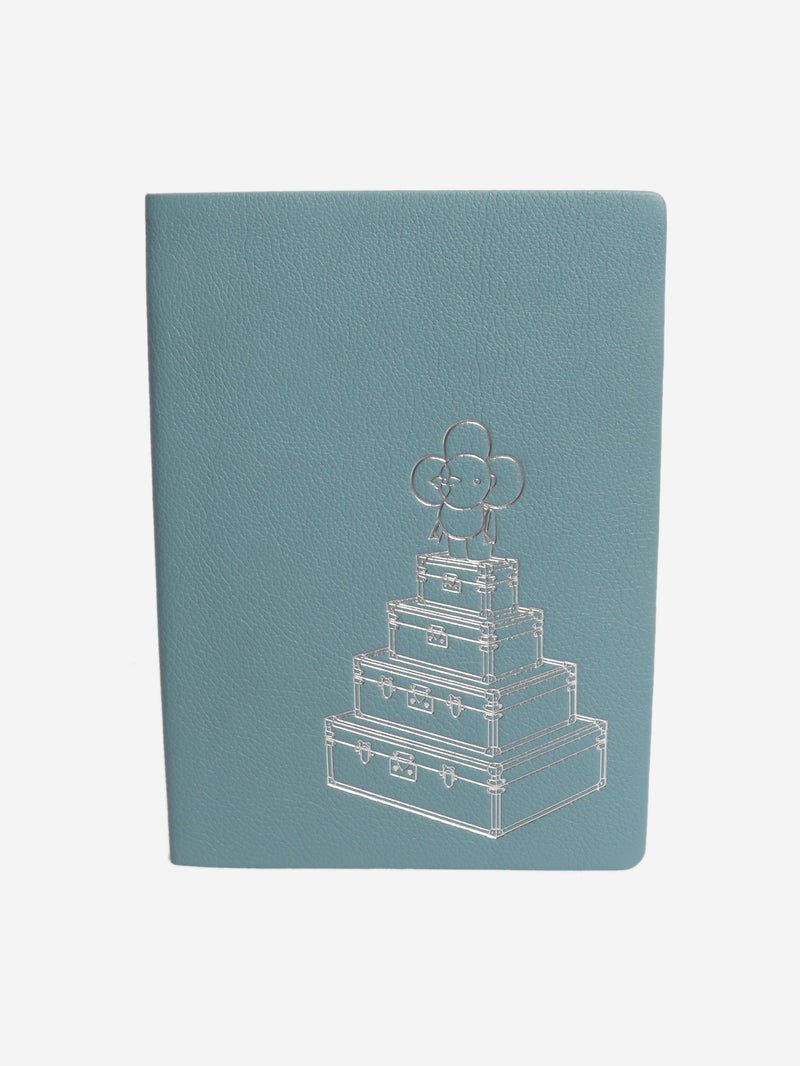 Blue Vivienne A5 lined notebook
