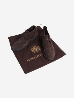 Dark brown Gabriel 87015 desert boots - size EU 37.5 Boots Alberto Fasciani 