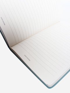 Blue Vivienne A5 lined notebook