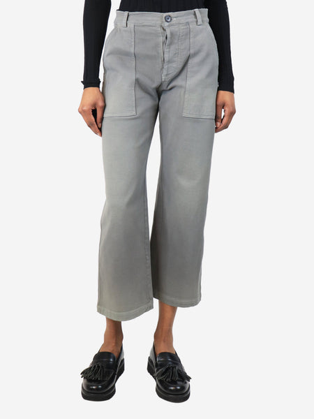 Grey cargo trousers - size UK 6 product image