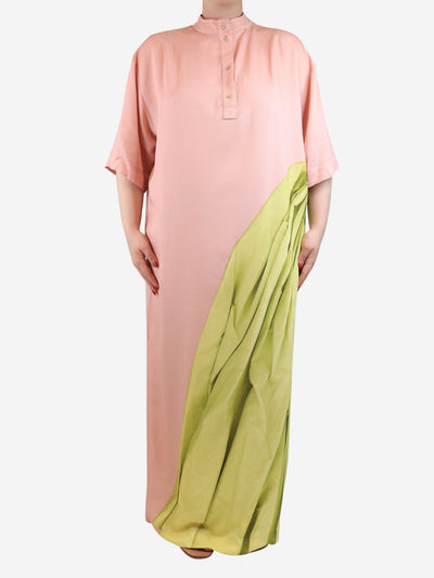 Pink printed maxi dress - size M Dresses Dries Van Noten 