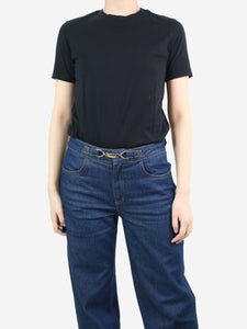 Acne Studios Black short-sleeved crewneck t-shirt - size M