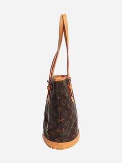 Brown 2000 Monogram Bucket PM bag Shoulder bags Louis Vuitton 