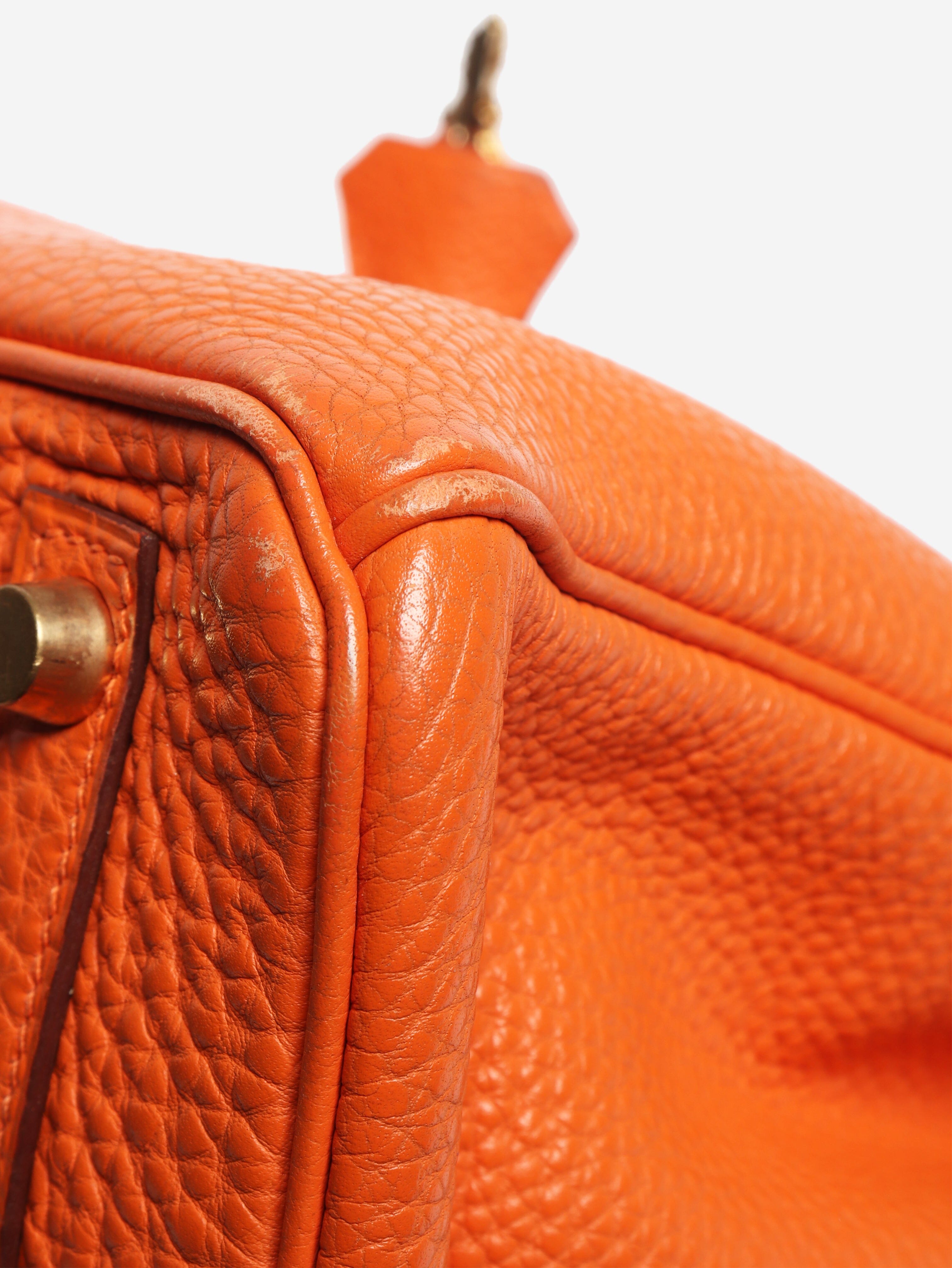 Orange 2004 Birkin 30 bag Cross-body Bags Hermes 