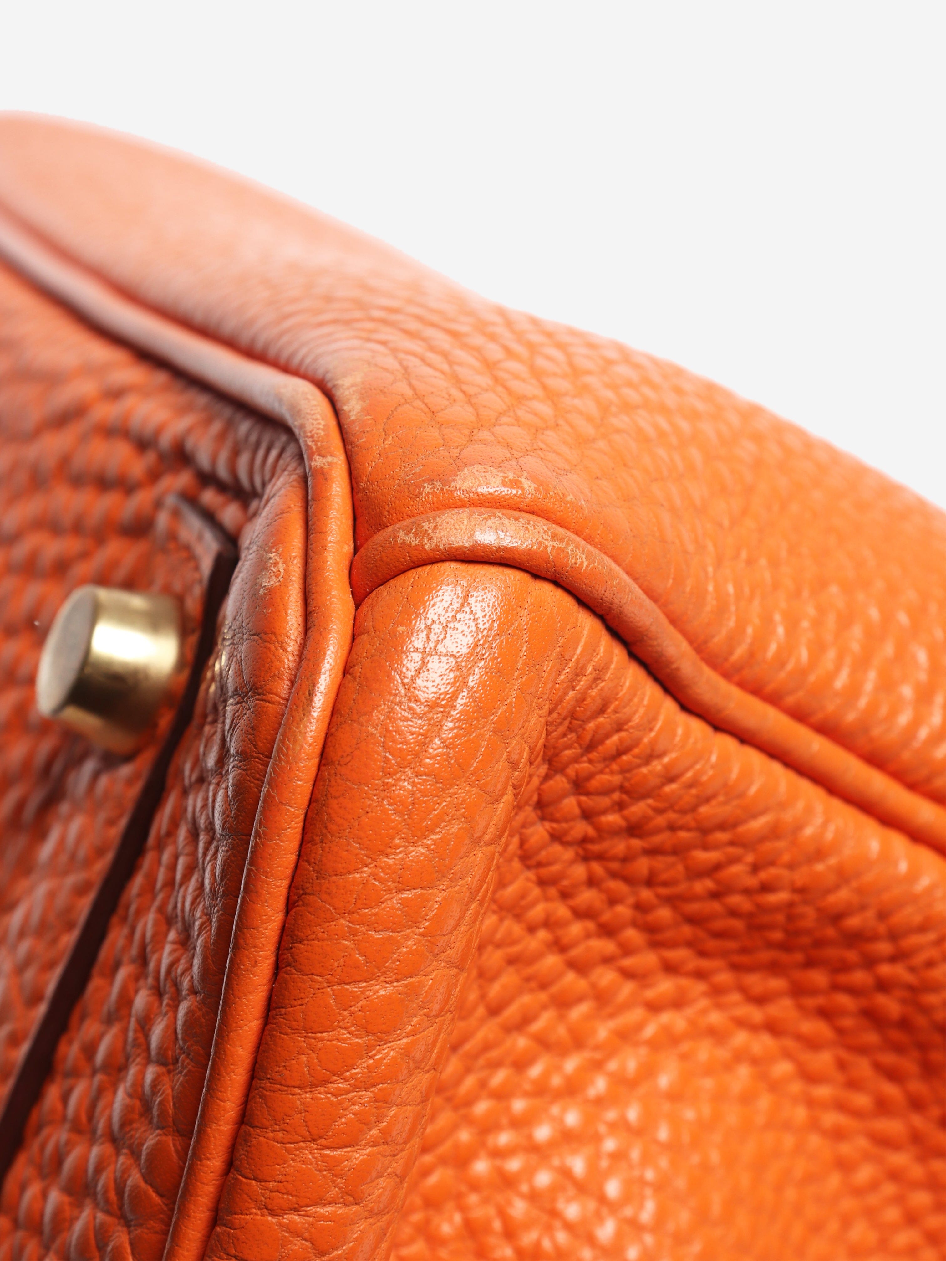 Orange 2004 Birkin 30 bag Cross-body Bags Hermes 