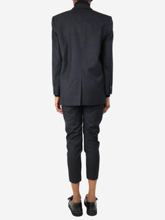 Dark grey wool check two-piece suit set - size UK 6 Sets Isabel Marant Etoile 