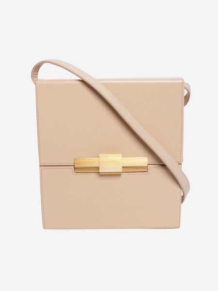 Blush leather box bag product image